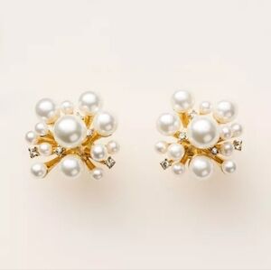 Kate Spade X Target Pearl Cluster Stud Earrings NWT